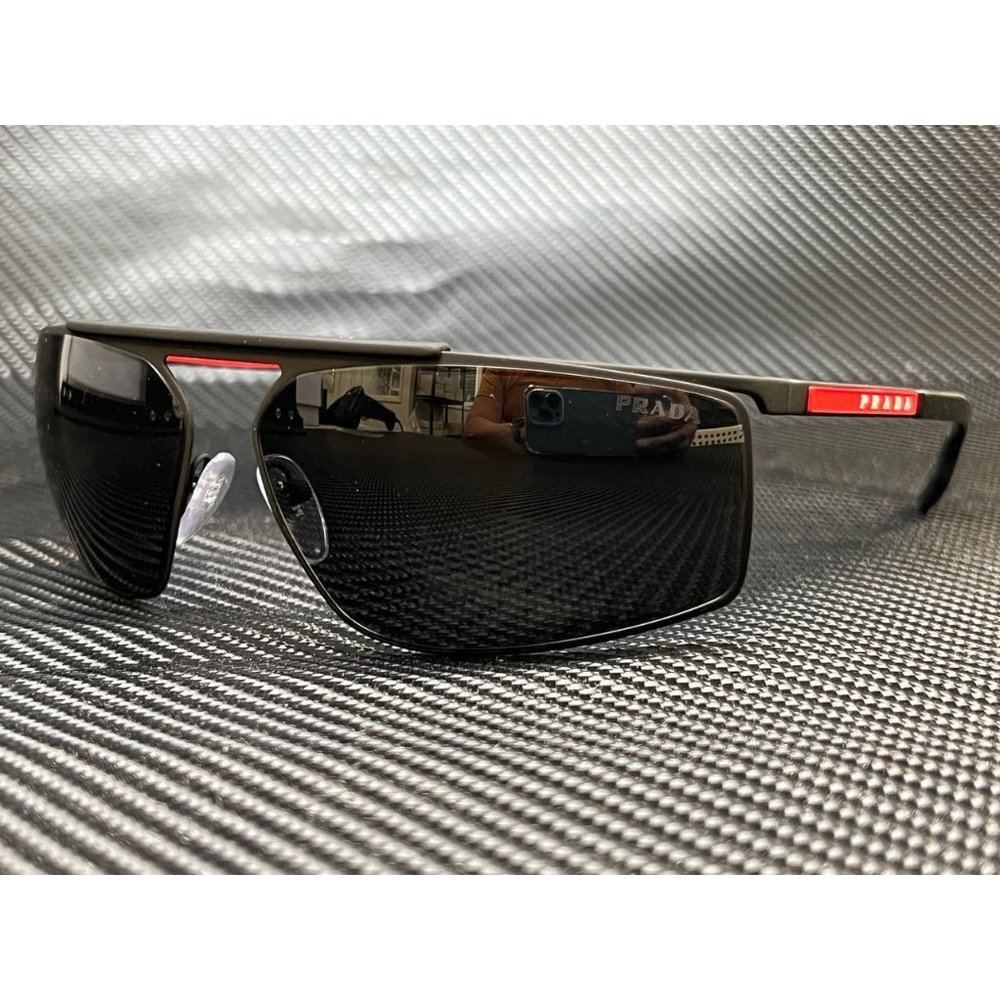 Prada Matte Black Men's 59mm Sunglasses